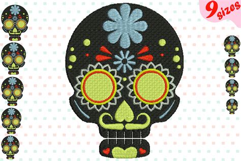 Download Free Fiesta Mexico Embroidery Design Instant Download Commercial Use
digital file 4x4 5x7 hoop Machine icon symbol sign skull Cinco De Mayo
Props skull 129b Crafts
